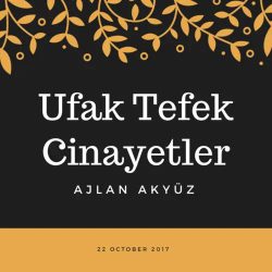 دانلود آلبوم موسیقی متن سریال ترکی خرده‌جنایت‌ها (Ufak Tefek Cinayetler)